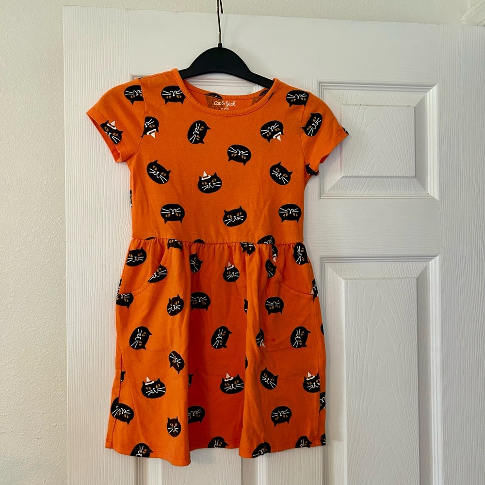 Cat & Jack halloween dress, size 7/8
